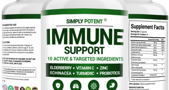 Amazon.com: Immune Support Supplement with Zinc Vitamin C Vitamin D ...